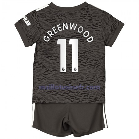 Maillot de Foot Manchester United Greenwood 11 Extérieur 2020-21 - Enfant